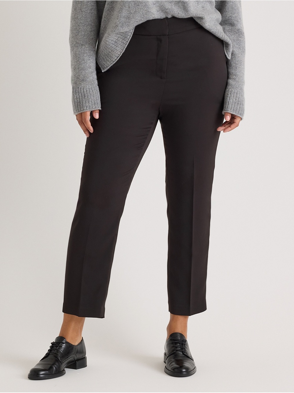 NWT Quince Stretch Crepe Ankle Pants